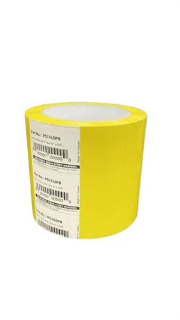 Global Industrial™ Safety Tape, 4"W x 108'L, 5 Mil, Yellow, 10 Rolls