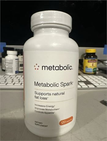 MetabolicLiving Metabolic Spark Weight Loss 120 Capsules