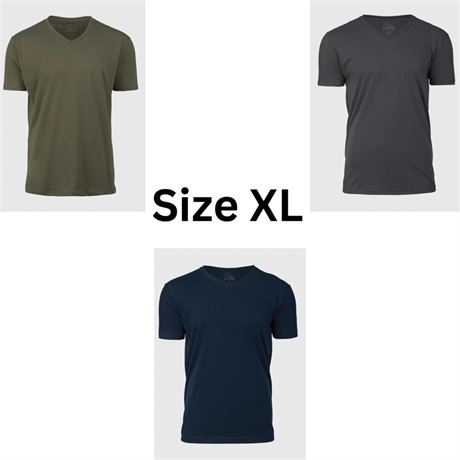 Size XL, V-Neck T-Shirt