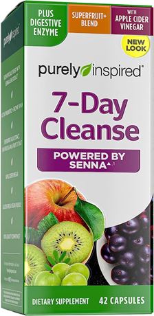 Detox Cleanse | Purely Inspired 7 Day Cleanse and Detox Pills | 42 Capsules