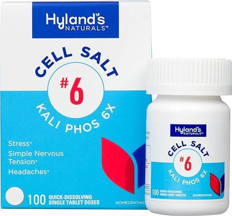 Hyland's Naturals No. 6 Cell Salt Kali Phos 6X Tablets