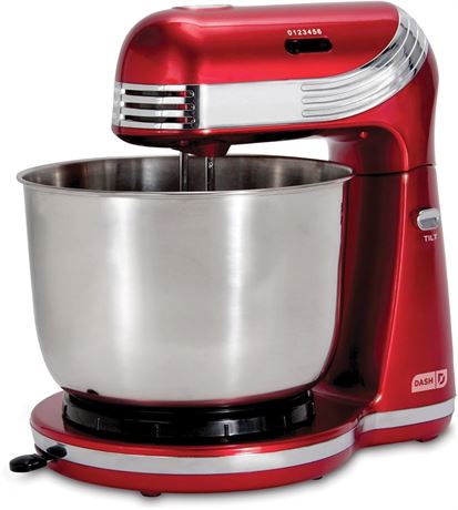 Dash Stand Mixer (Electric Mixer for Everyday Use): 6 Speed Stand Mixer