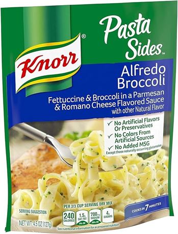 Knorr Pasta Sides - Alfredo Broccoli Pack of 5