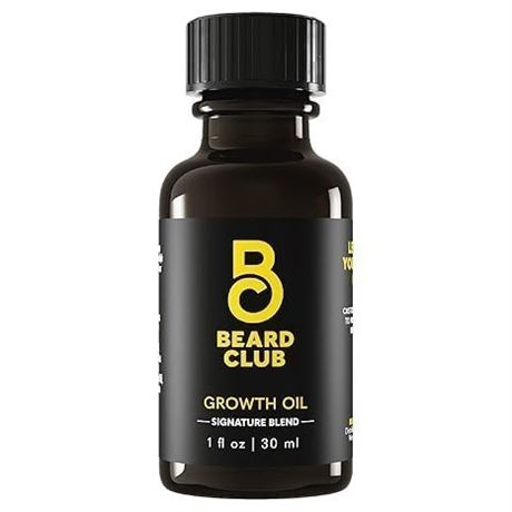 Beard Club - Beard Growth Oil - Grow A Thicker Fuller Beard, Fill in Patches