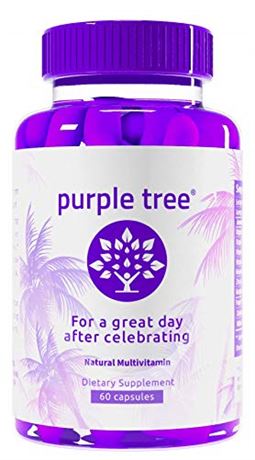 Purple Tree Post Celebration Wellness Vitamins | Liver Support, Body Replenisher