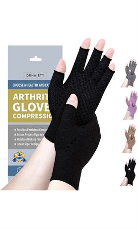 DRNAIETY Compression Gloves- Arthritis Gloves for Men & Women Hand Pain