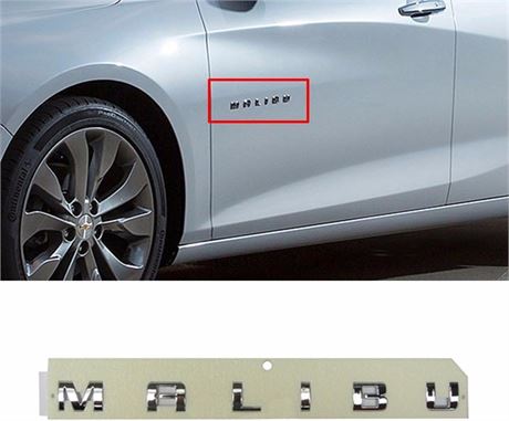 Front Door [MALIBU] Emblem 1ea For GM Chevrolet Malibu 2016+ OEM Parts