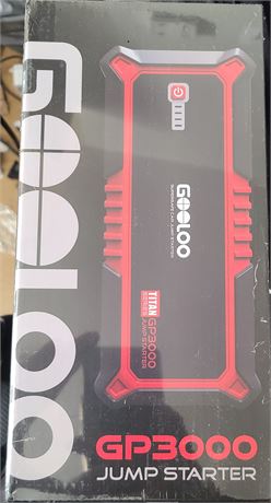 Online weekly liquidation auction in Toronto. Shipping available. Great  deals and savings on products that are sold at major retailers like HBC,  , Walmart, Costco & more. - GOOLOO GP3000 Jump Starter
