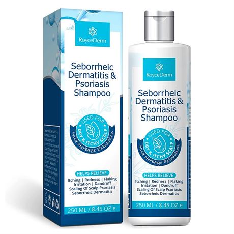 RoyceDerm - Seborrheic Dermatitis & Psoriasis Shampoo