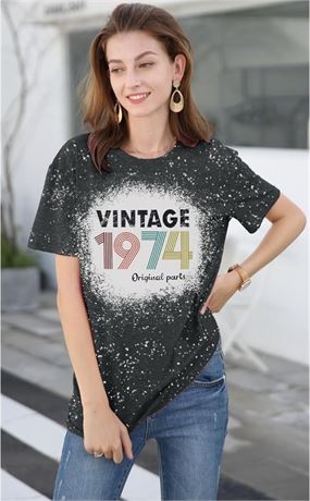 Women's Vintage Tshirt Vintage 1974 Original Parts