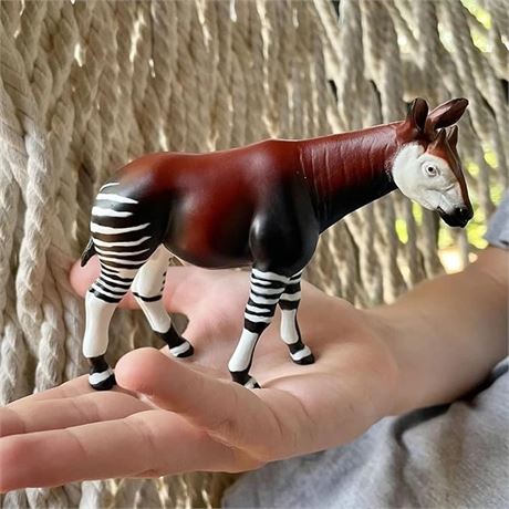 4.5"- Safari Ltd. Okapi Figure - Realistic Safari Animal Toy - For Kids Ages 3+