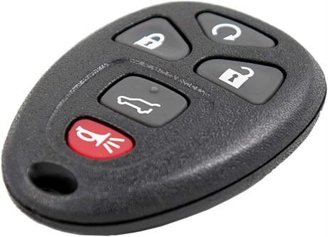New Keyless Entry Remote Start Car Key Fob for Select Vehicles - 2 Pack