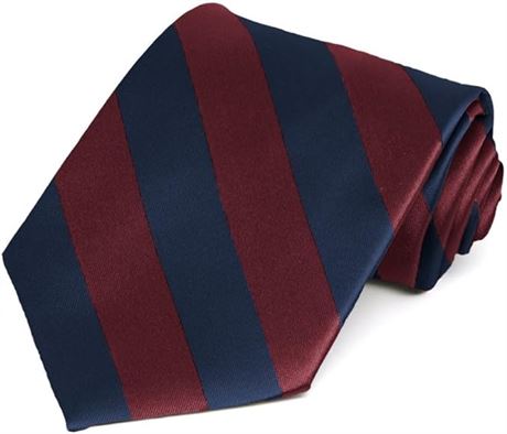 tiemart Men's Striped Tie Standard Length