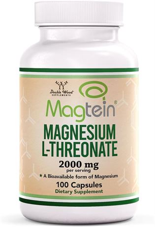 Magnesium L Threonate Capsules (Magtein) 100 Capsules Exp 01/2026