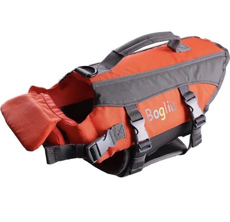SIZE: S Boglia Dog Life Jacket For Swimming Size Small Floatation Vest
