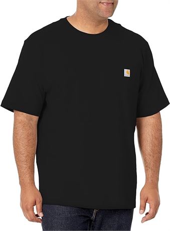 XL, Carhartt Men's Loose Fit Heavyweight Short-Sleeve Pocket T-Shirt