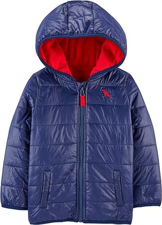 5T - Simple Joys by Carter's Boys' Toddler Puffer Jacket