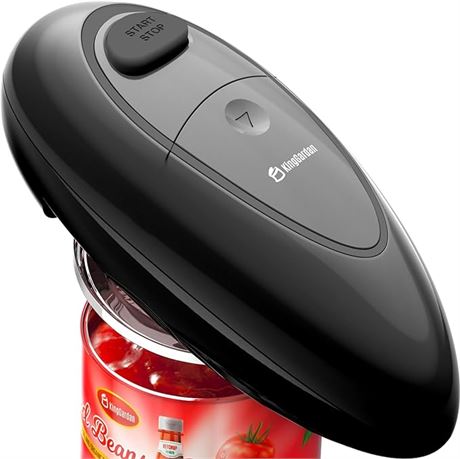 KingGardan Automatic Hands-Free Electric Can Opener with Smooth Edge and Safety