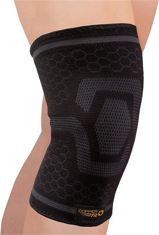 2XL Copper Fit ICE Knee Compression Sleeve Infused with Menthol