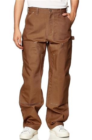 Size: 28x30 - Carhartt Men's Loose Fit Firm Duck Double-Front Utility Work