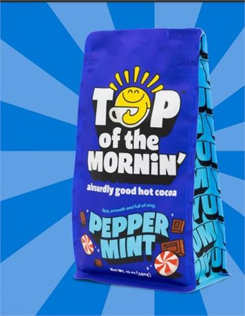 Top Of The mornin PEPPERMINT HOT COCOA Net.Wt.12 oz(340g)