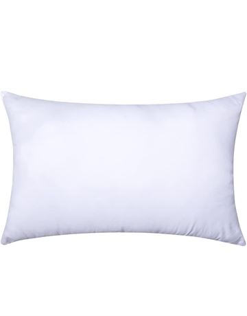 MIULEE Throw Pillow Insert Hypoallergenic Premium Pillow Stuffer Sham Rectangle