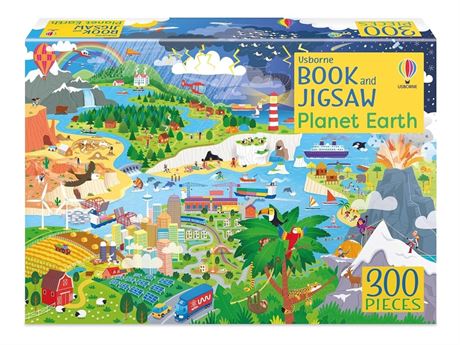 Usborne Book and Jigsaw 300 Pcs Planet Earth