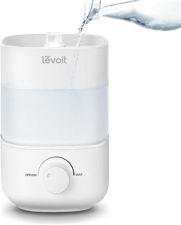 LEVOIT Humidifier for Bedroom, 2.5L Top Fill Cool Mist Air Humidifier