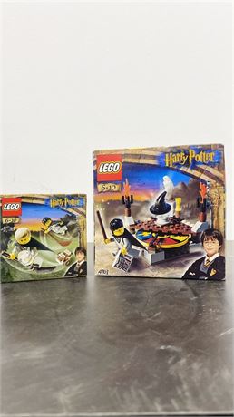 LEGO Harry Potter 4701 Sorting Hat & 4711 Flying lesson-  sealed packs