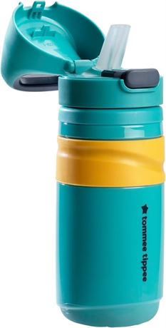 1 Pack, 11oz - 18m+ Tommee Tippee Superstar Insulated Flip Top Sport Sippy Straw