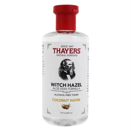 12 Oz,Thayers 234668 Witch Hazel with Aloe Vera Toner Alcohol Free
