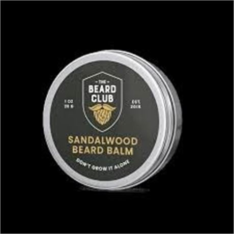The Beard Club Sandalwood Beard Balm 1oz