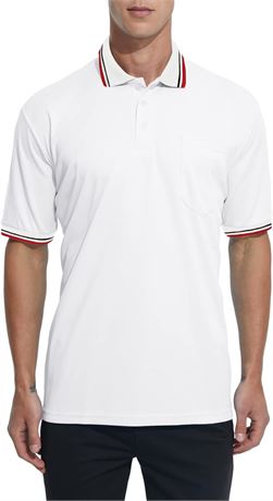 SIZE: S Thapower Men's Polo Referee Shirt Softball & Baseb...