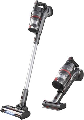 Dibea Cordless Vacuum, Lightweight Stick Handheld Vacuum Cleaner for Home Hard F
