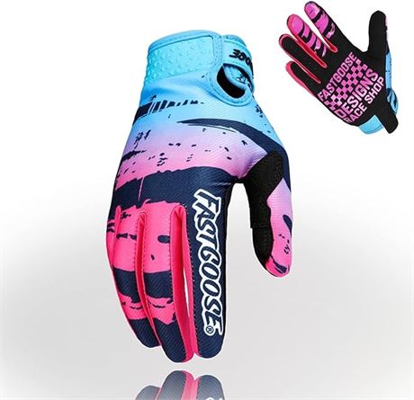 FASTGOOSE Motorcycle Gloves (L)