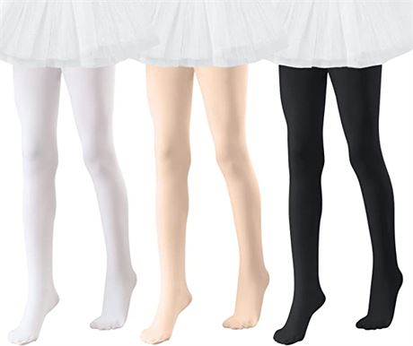 Girls Tights Toddler Ballet Tights Kids Dance Tights Students School Footed Legg