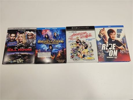 (4 PACK) ASSORTED MOVIES - SEE DESCRIPTON