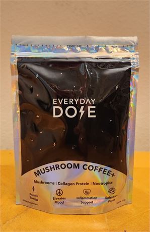 210g - Everyday Dose Mushroom Coffee Latte Alternative Nootropics Collagen