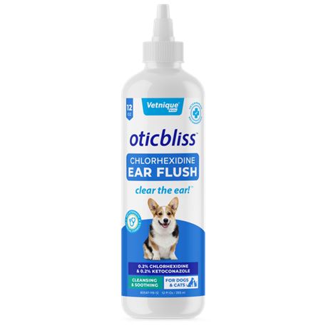 12OZ - Oticbliss™ Chlorhexidene Anti-Bacterial & Anti-Fungal Ear Flush