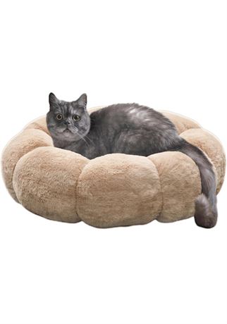 petfelix Calming Dog Beds for Small Dogs Up to 35 Lbs., Large Cat Beds