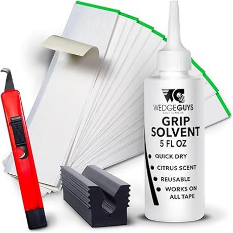 Wedge Guys Golf Grip Kits for Regripping Golf Clubs - Professional Quality - Opt