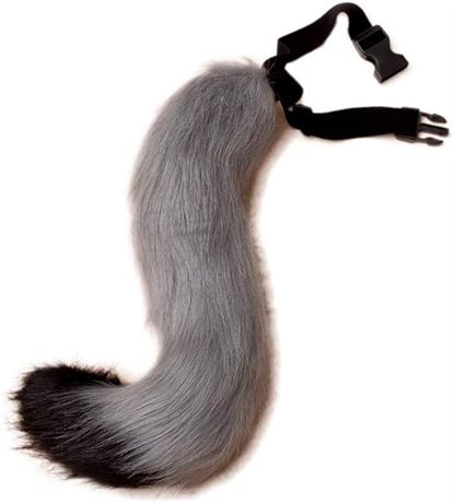 COSYEARS Faux Fur Fox Costume Tail Cosplay Halloween Christmas Party Costume One