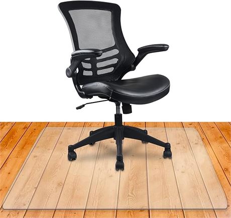 Dinosaur Clear Chair Mat for Hardwood Floor, 36" x 48"Transparent Floor Protecto