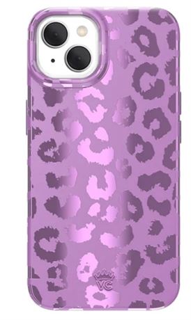 Amethyst Leopard iPhone Case For iphone 15