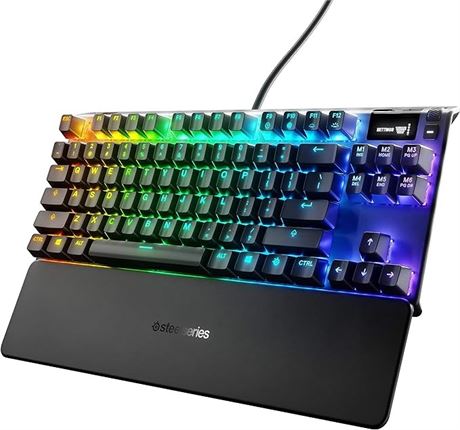 SteelSeries Apex Pro Tkl Mechanical Gaming Keyboard — World's Fastest  Adjustabl