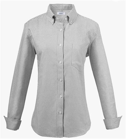 MGWDT Button Down Shirt Women Long Sleeve Blouse Oxford Shirt Classic-Fit Cotton