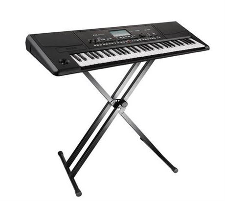 PrimeCables® Musical Classic Double X Keyboard Stand