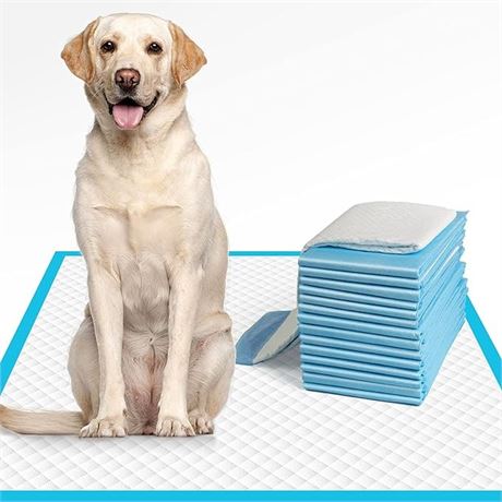 IMMCUTE Dog Pee Pads Extra Large 28"x34", X-Large Training Puppy Pee Pads 30 Ct