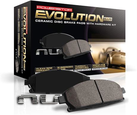 Power Stop 17-1729 Z17 Evolution Plus Ceramic Disc Brake Pad