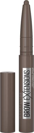 2 Count (400mg) - Maybelline New York Brow Extensions, Deep Brown